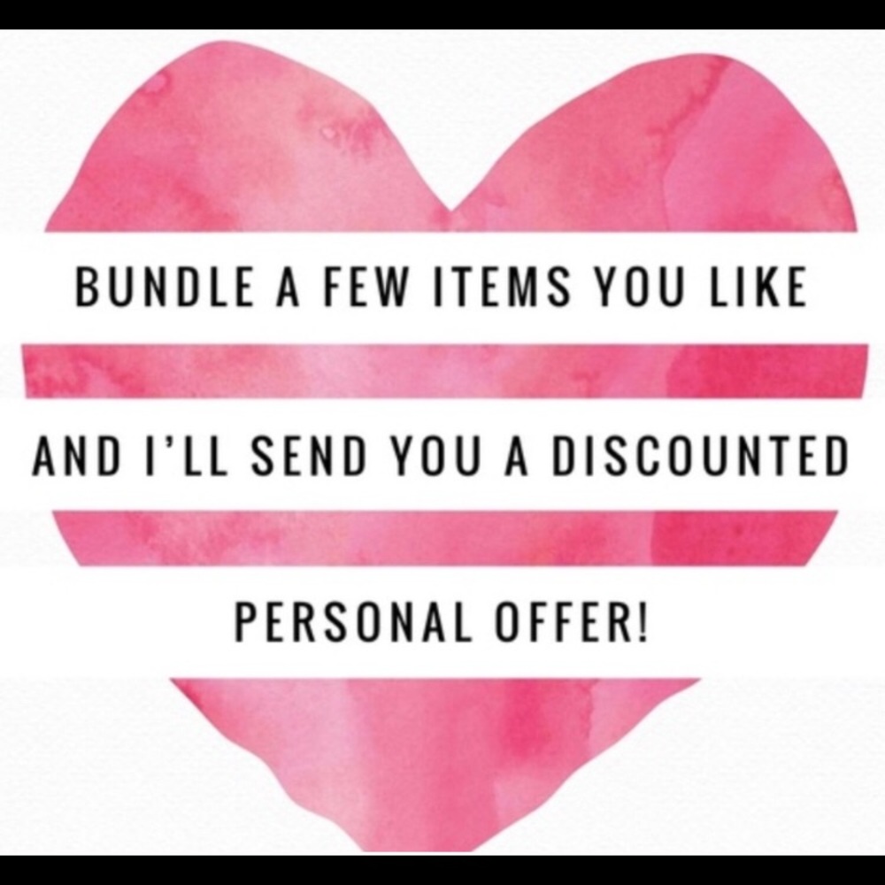 Bundle 2 or more items and get a discount